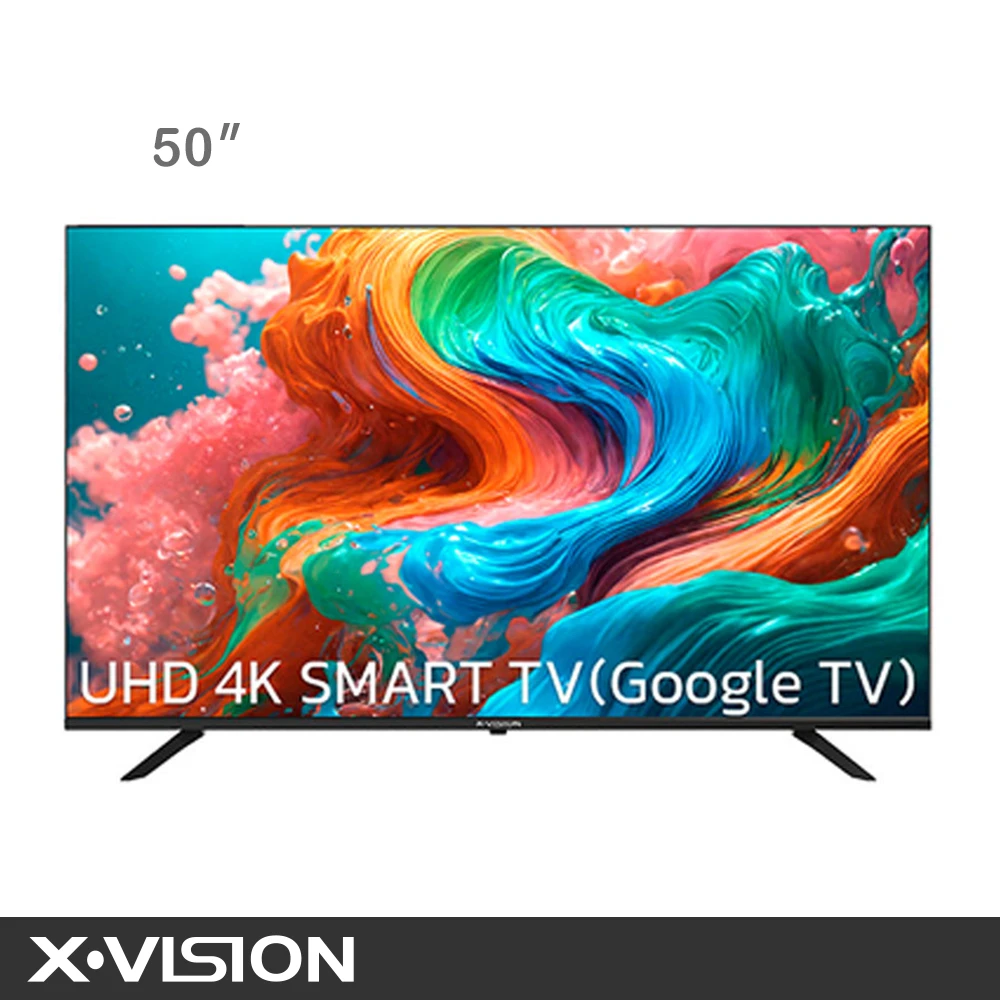 تلویزیون UHD 4K هوشمند ایکس ویژن مدل 50XYU700 سایز 50 اینچ