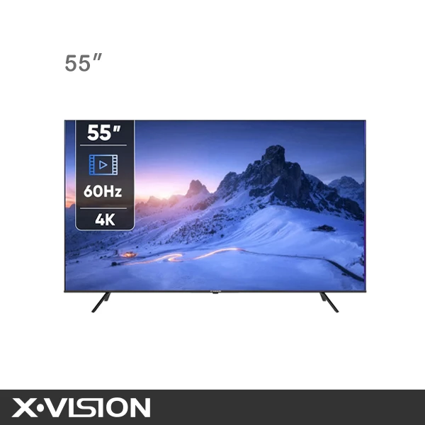 تلویزیون ۵۵ اینچ اسمارت ۴K ایكس ویژن مدل 55XYU800