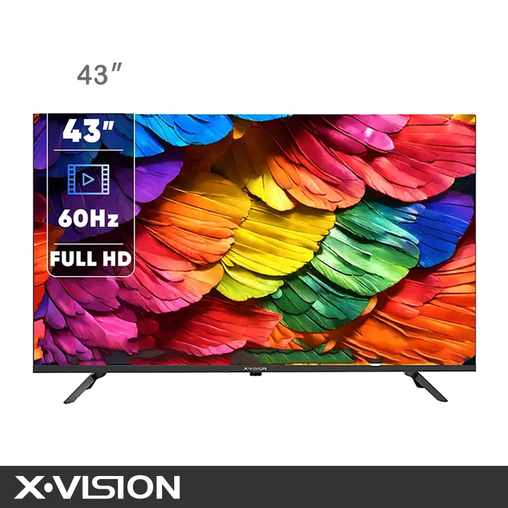 تلویزیون FHD هوشمند ایکس ویژن مدل 43XC600 سایز 43 اینچ