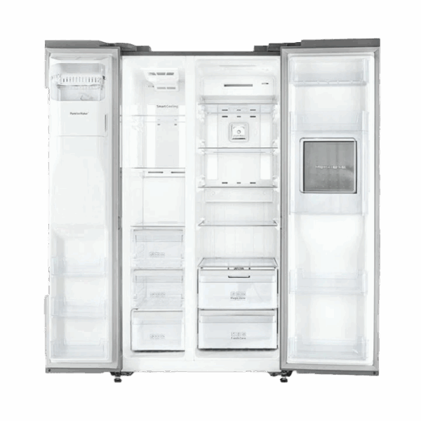 ساید بای ساید 32 فوت سفید متالیك هوشمند سری پرایم دوو مدل SXI20-21W - Image 2