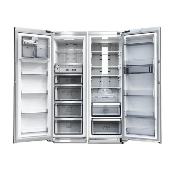 یخچال فریزر دو قلو 20 فوت سفید متالیك هوشمند سری تویین دوو مدل SRI-20MW - Image 2